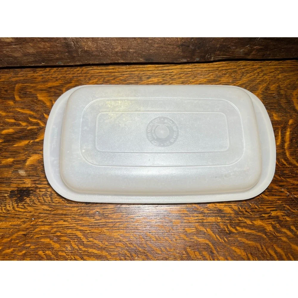 Vintage Tupperware Mixed Lot Yellow Serving Bowl Red Green Storage Containers
